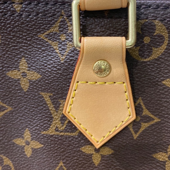 LOUIS VUITTON Speedy 30 Damier Ebene Brown Satchel Bag Louis Vuitton speedy 30 bag